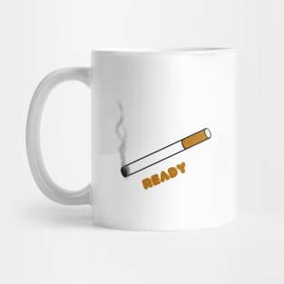 Cigar with smoke Mug